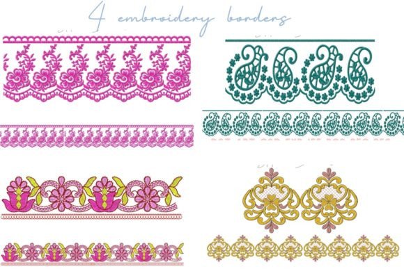 Intricate Borders for Personalized Gifts